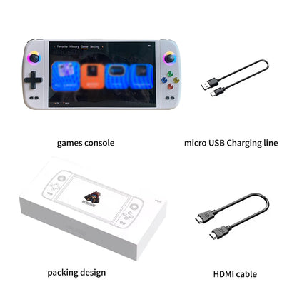 M27 Game Console Portable Pocket Retro Handheld Video Game Console 1024*600 Display 7.0 Inch Screen Gaming ﻿Support LINUX Emelec