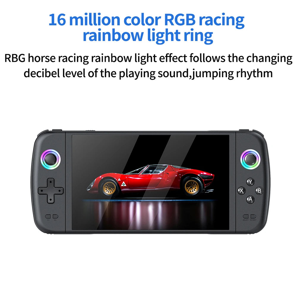 M27 Game Console Portable Pocket Retro Handheld Video Game Console 1024*600 Display 7.0 Inch Screen Gaming ﻿Support LINUX Emelec